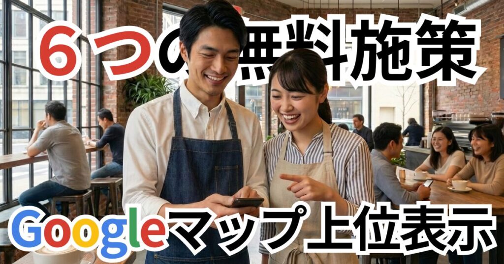 飲食店がGoogleマップで上位表示する仕組みとは？無料で集客する6つの施策